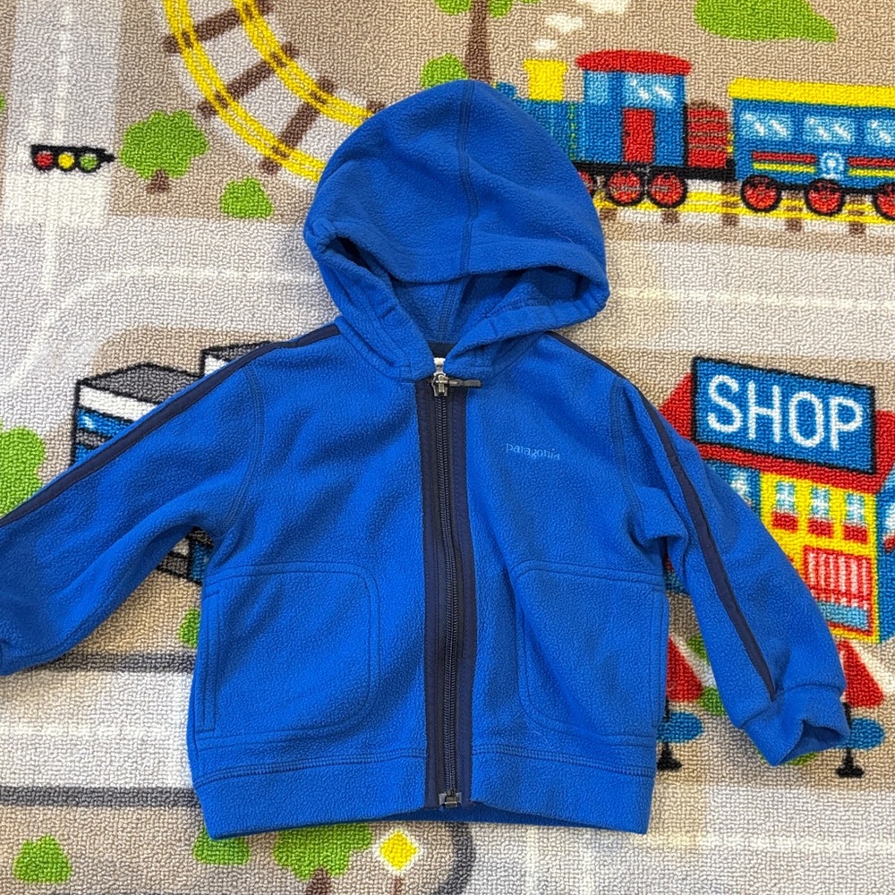 Patagonia Blue Fleece Jacket